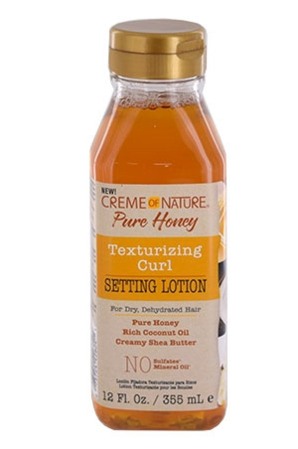 Creme Of Nature Pure Honey Texturizing Curl Setting Lotion 12oz.