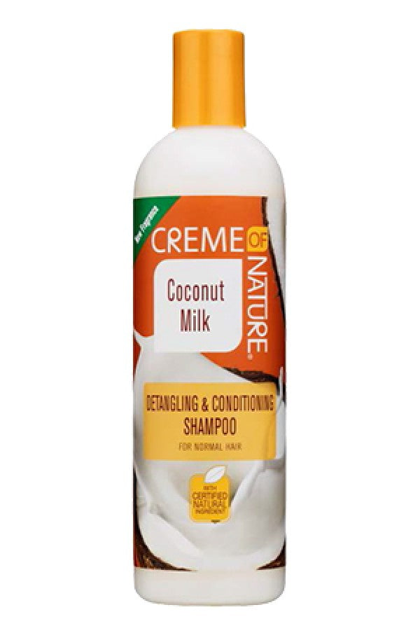 Creme Of Nature Coconut Milk Detangling and Conditioning Shampoo 12oz.